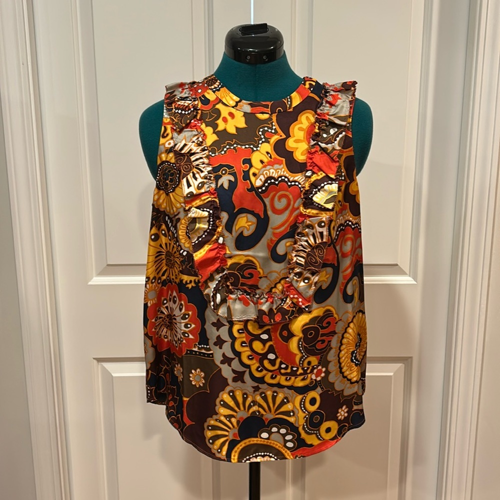 J. Crew Silk Blouse Sz 6